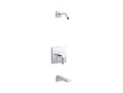 PARALLEL RITE-TEMP BATH AND SHOWER TRIM SET 6 PARALLEL RITE-TEMP BATH AND SHOWER TRIM SET -Robinson Sale Store KohlerTLS23502 4 CP image023
