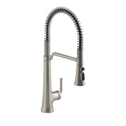 TONE SEMI-PROFESSIONAL PULL-DOWN KITCHEN SINK FAUCET WITH THREE-FUNCTION SPRAYHEAD 13 TONE SEMI-PROFESSIONAL PULL-DOWN KITCHEN SINK FAUCET WITH THREE-FUNCTION SPRAYHEAD -Robinson Sale Store Kohler K 23765 VS