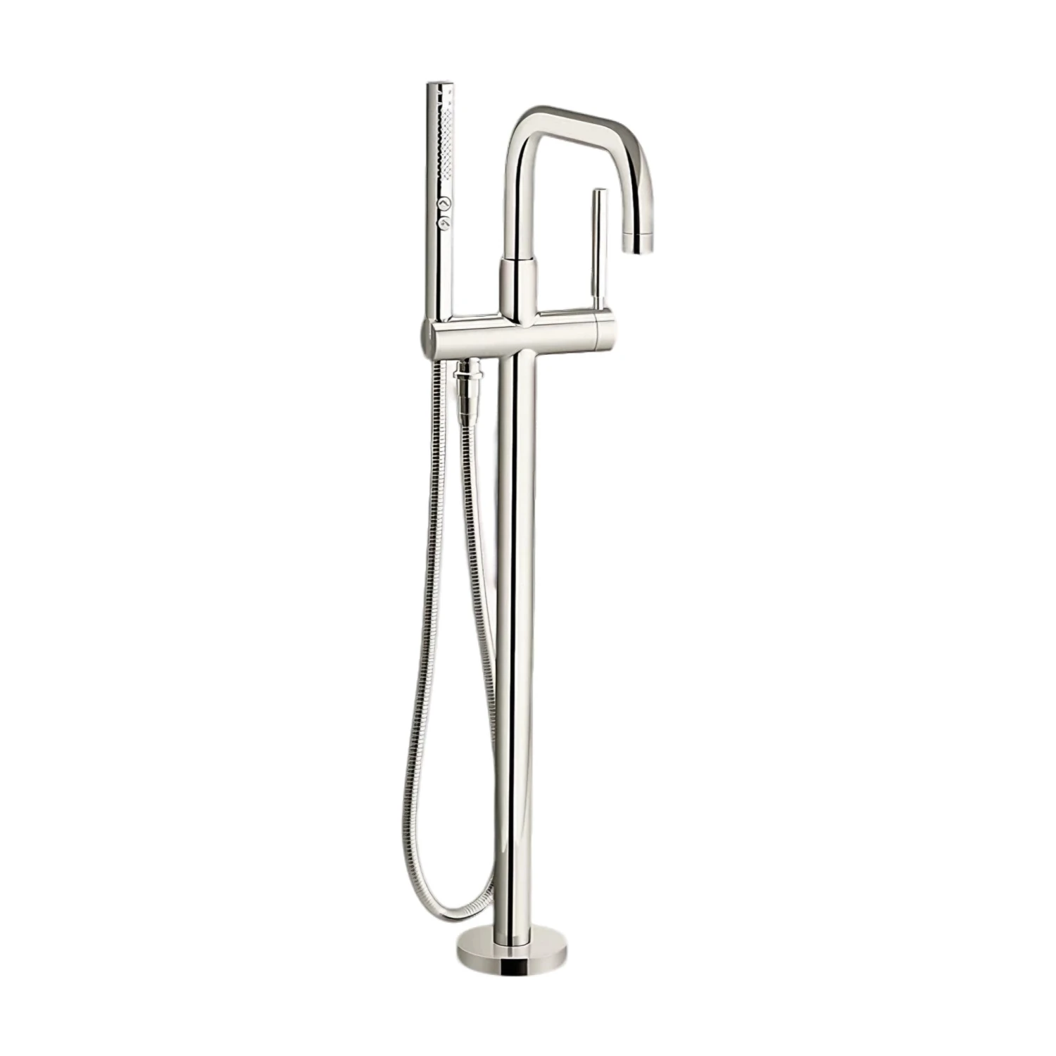 PURIST® FLOOR MOUNT BATH FILLER TRIM WITH HANDSHOWER 2 PURIST® FLOOR MOUNT BATH FILLER TRIM WITH HANDSHOWER - Image 2