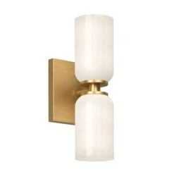NOLA 12-INCH WALL SCONCE -Robinson Sale Store Kuzco WS57712 BG GO Side