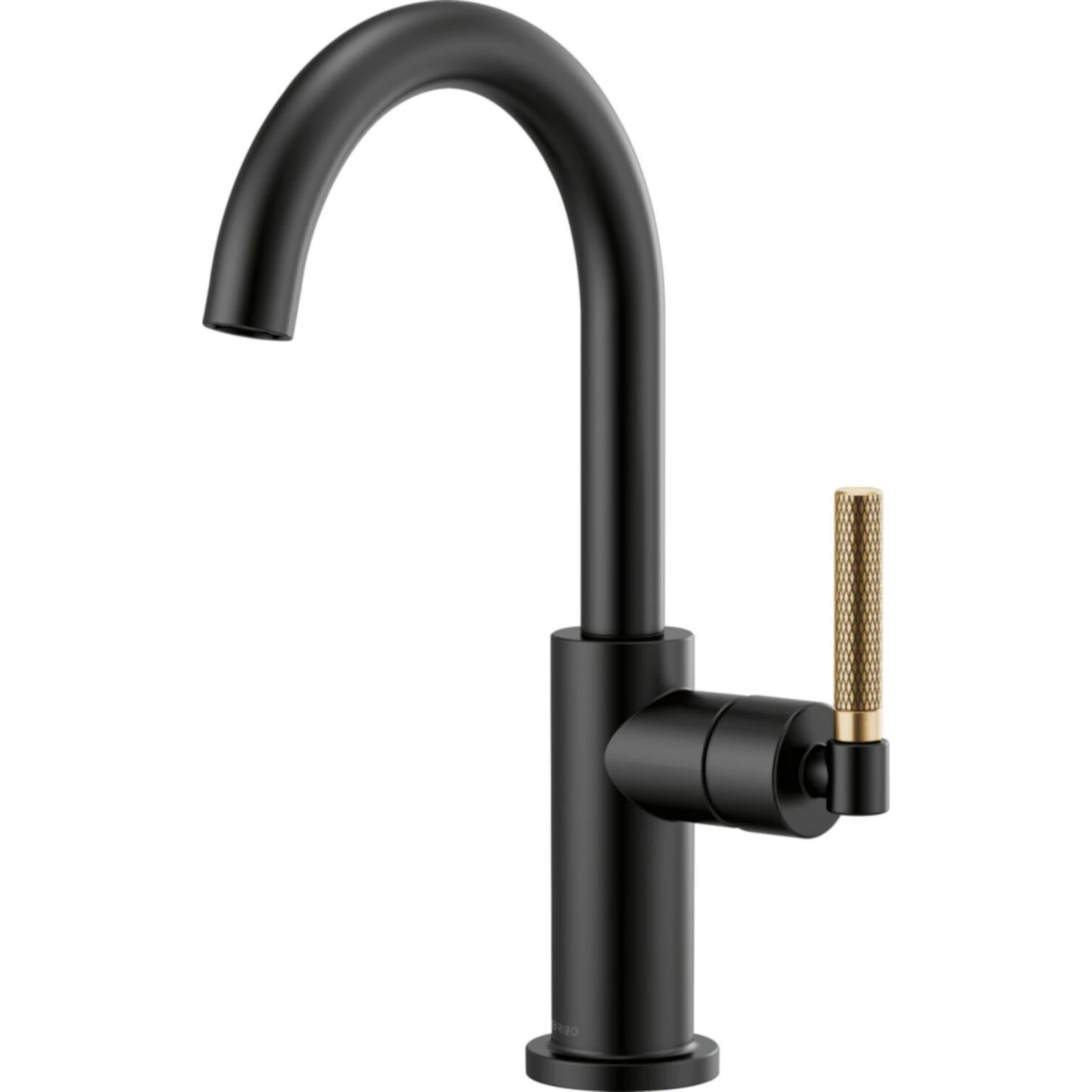 LITZE® BAR FAUCET WITH ARC SPOUT AND KNURLED HANDLE 1 LITZE® BAR FAUCET WITH ARC SPOUT AND KNURLED HANDLE