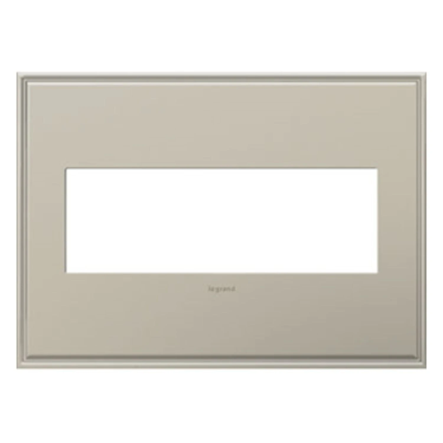 Legrand ADORNE 3-GANG CAST METAL WALL PLATE 3 Legrand ADORNE 3-GANG CAST METAL WALL PLATE - Image 3