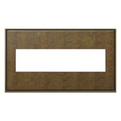 Legrand ADORNE 4-GANG CAST METAL WALL PLATE