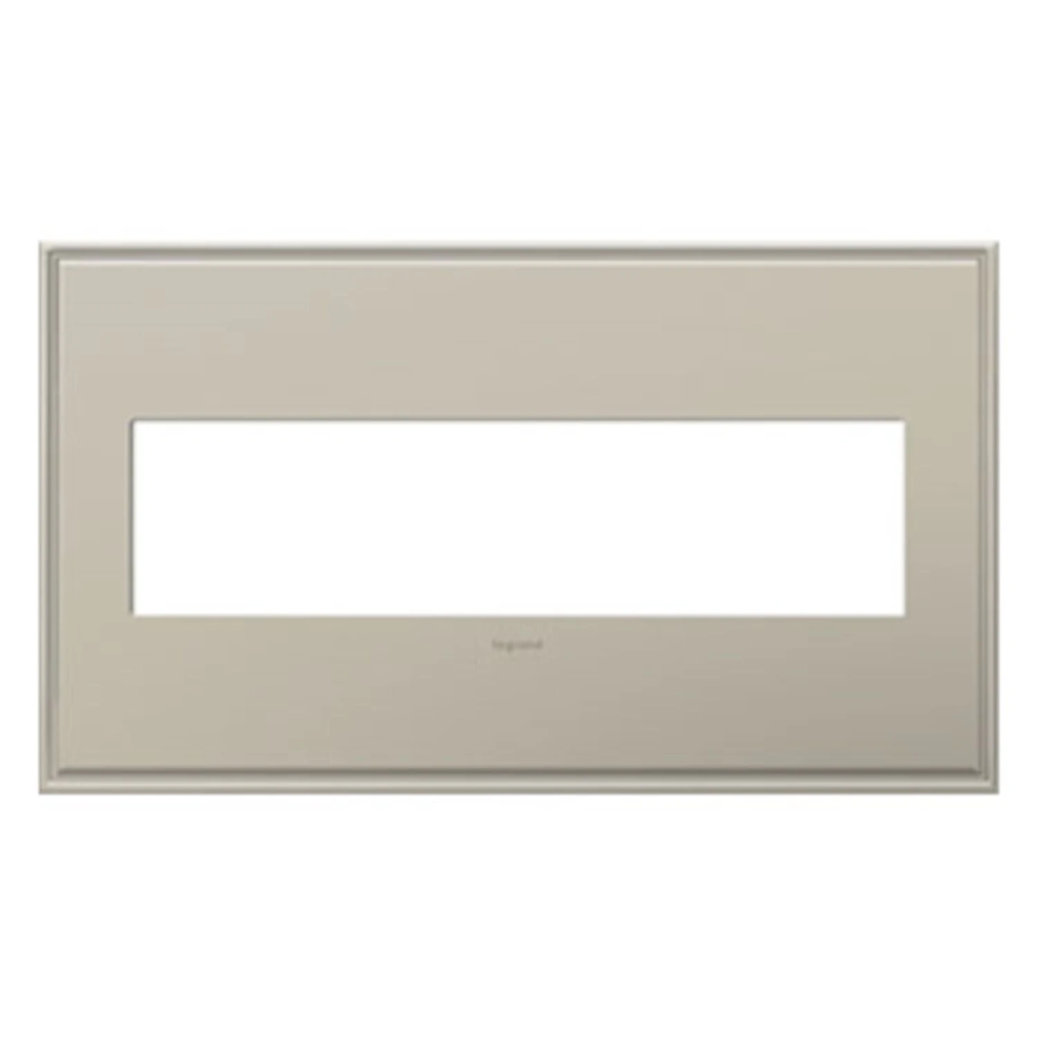 Legrand ADORNE 4-GANG CAST METAL WALL PLATE 3 Legrand ADORNE 4-GANG CAST METAL WALL PLATE - Image 3