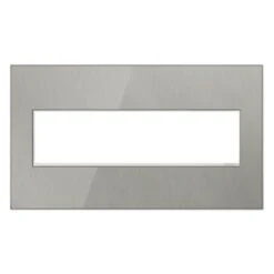 Legrand ADORNE 4-GANG REAL MATERIAL WALL PLATE 12 Legrand ADORNE 4-GANG REAL MATERIAL WALL PLATE -Robinson Sale Store LegrandAWM4GMS4 AWM4GMS4