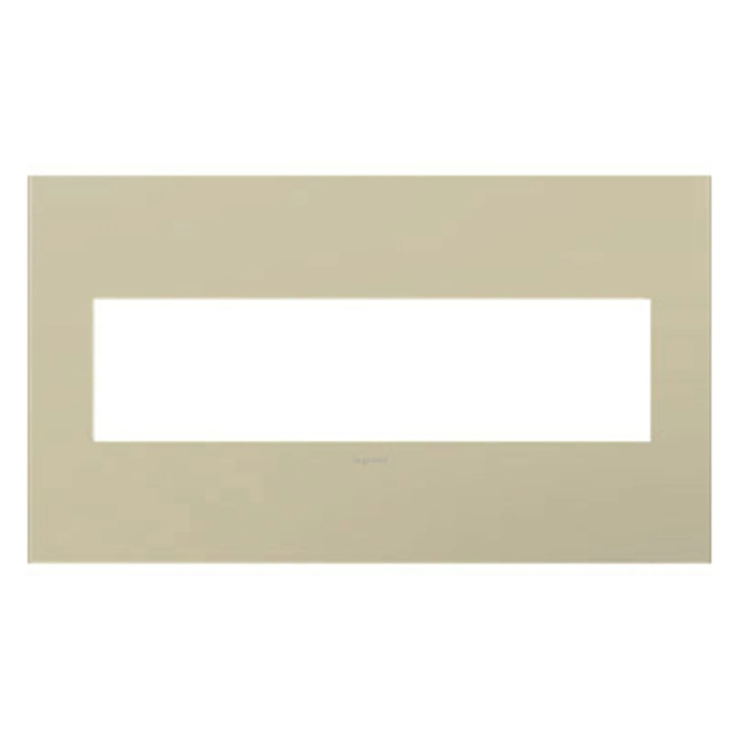 Legrand ADORNE 4-GANG PLASTIC WALL PLATE 1 Legrand ADORNE 4-GANG PLASTIC WALL PLATE