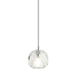 ROSA 1 LIGHT ROD HUNG PENDANT