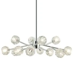ROSA 12 LIGHT CHANDELIER