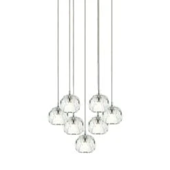 ROSA 7 LIGHT PENDANT CHANDELIER