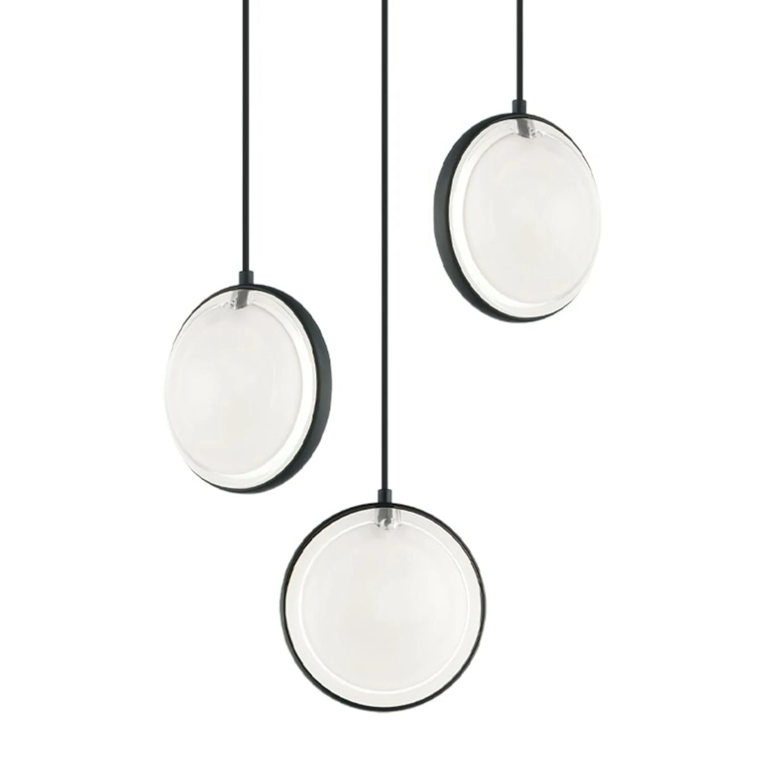 CHATOYANT 3 LIGHT CHANDELIER 1 CHATOYANT 3 LIGHT CHANDELIER