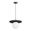 MODERN RUFF 1 LIGHT PENDANT