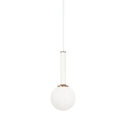 STELLAR 1-LIGHT GLOBE PENDANT (MULTIPLE SIZES) -Robinson Sale Store Matteo C75301AGOP 1