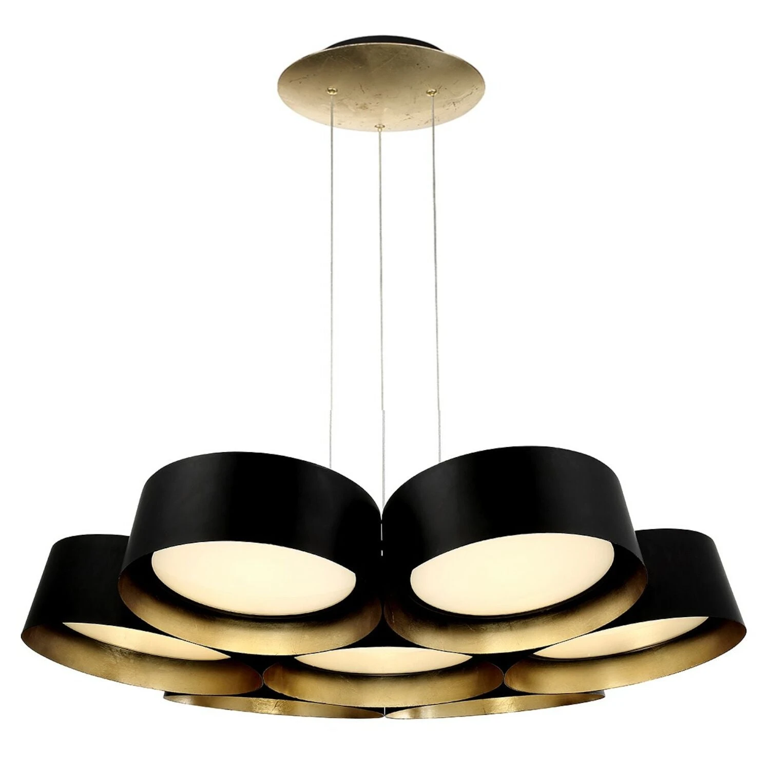 MARIMBA 34-INCH 3000K LED CHANDELIER, PD-52734 1 MARIMBA 34-INCH 3000K LED CHANDELIER, PD-52734