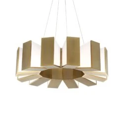CHRONOS 34" LED CHANDELIER