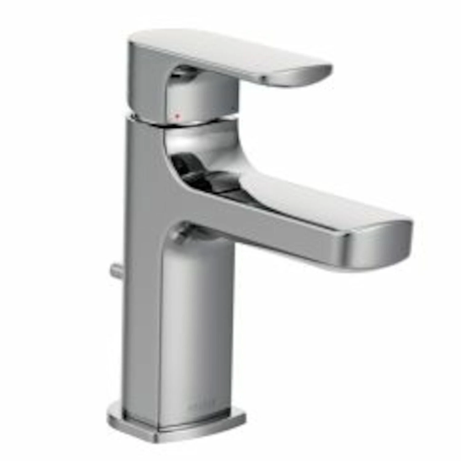 Moen RIZON ONE-HANDLE LOW ARC BATHROOM FAUCET 1 Moen RIZON ONE-HANDLE LOW ARC BATHROOM FAUCET