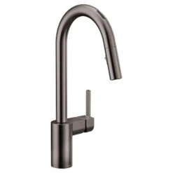 Moen ALIGN VOICE ACTIVATED SINGLE-HANDLE PULL DOWN SMART FAUCET -Robinson Sale Store Moen7565BLS image
