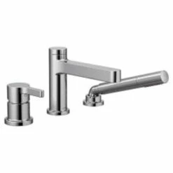 Moen VICHY ONE-HANDLE LOW ARC ROMAN TUB FAUCET INCLUDES HAND SHOWER