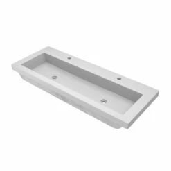 NATIVESTONE® TROUGH 4819 48-INCH RECTANGULAR BATHROOM SINK, NSL4819 6 NATIVESTONE® TROUGH 4819 48-INCH RECTANGULAR BATHROOM SINK, NSL4819 -Robinson Sale Store NSL4819 P