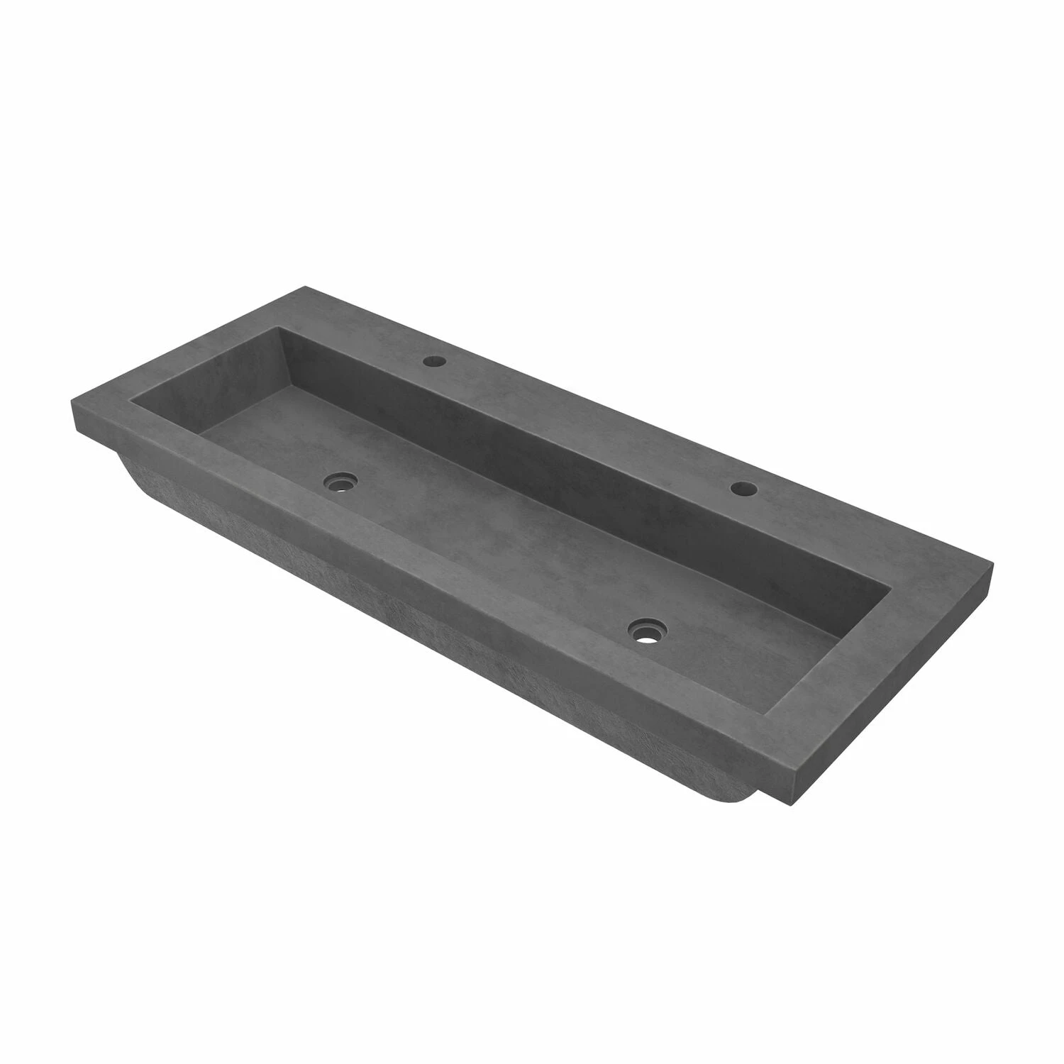 NATIVESTONE® TROUGH 4819 48-INCH RECTANGULAR BATHROOM SINK, NSL4819 4 NATIVESTONE® TROUGH 4819 48-INCH RECTANGULAR BATHROOM SINK, NSL4819 - Image 4