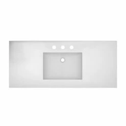 NATIVESTONE® PALOMAR 48-INCH VANITY TOP WITH INTEGRAL SINK, NSVNT48 -Robinson Sale Store NativeTrailsNSVNT48 P NSVNT48 P