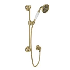 ROHL® HANDSHOWER SET WITH 22" SLIDE BAR AND SINGLE-FUNCTION HANDSHOWER -Robinson Sale Store ROHL1300EULB bzczx1pllagzxbzqo9r9