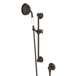ROHL® HANDSHOWER SET WITH 22" SLIDE BAR AND 3-FUNCTION HANDSHOWER -Robinson Sale Store ROHL1310TCB etdmjatee78bj13djkdl