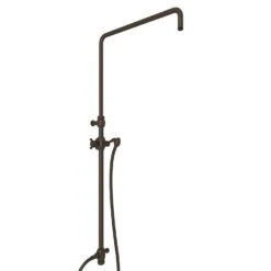 ROHL® RISER WITH DIVERTER, HOSE AND SLIDING HANDSHOWER HOLDER -Robinson Sale Store ROHL1560TCB ekwgurpk69zrnqonapog