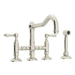 ACQUI® BRIDGE KITCHEN FAUCET WITH SIDE SPRAY (LEVER HANDLE)