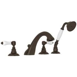 VIAGGIO® 4-HOLE DECK MOUNT TUB FILLER -Robinson Sale Store ROHLA1464LPTCB mr58oynduqu8nbdar5ly