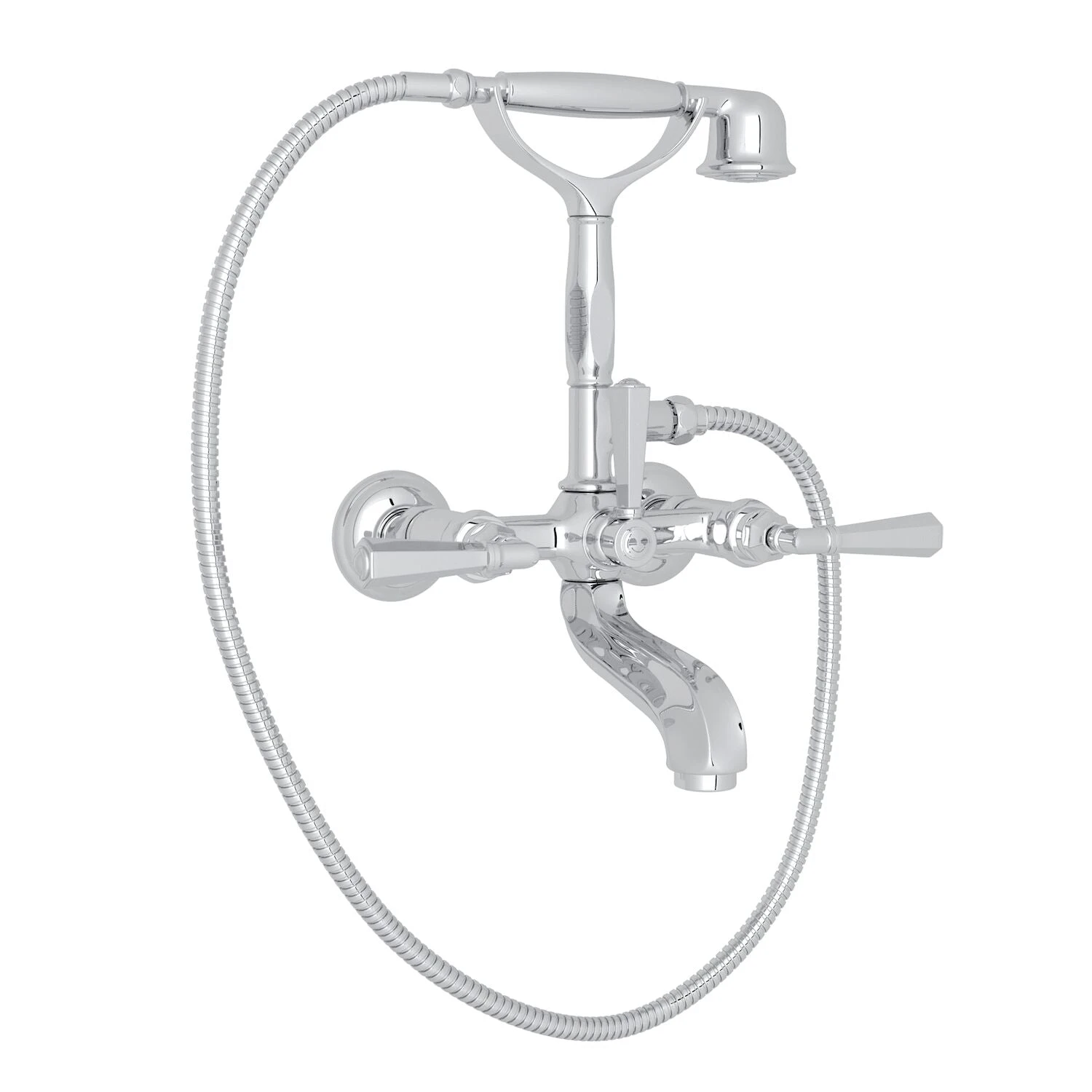 PALLADIAN® EXPOSED WALL MOUNT TUB FILLER (LEVER HANDLE) 1 PALLADIAN® EXPOSED WALL MOUNT TUB FILLER (LEVER HANDLE)