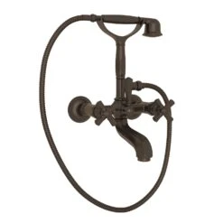 PALLADIAN® EXPOSED WALL MOUNT TUB FILLER (CROSS HANDLE) 9 PALLADIAN® EXPOSED WALL MOUNT TUB FILLER (CROSS HANDLE) -Robinson Sale Store ROHLA1901XMTCB let1rolhjxodyxxoimwl