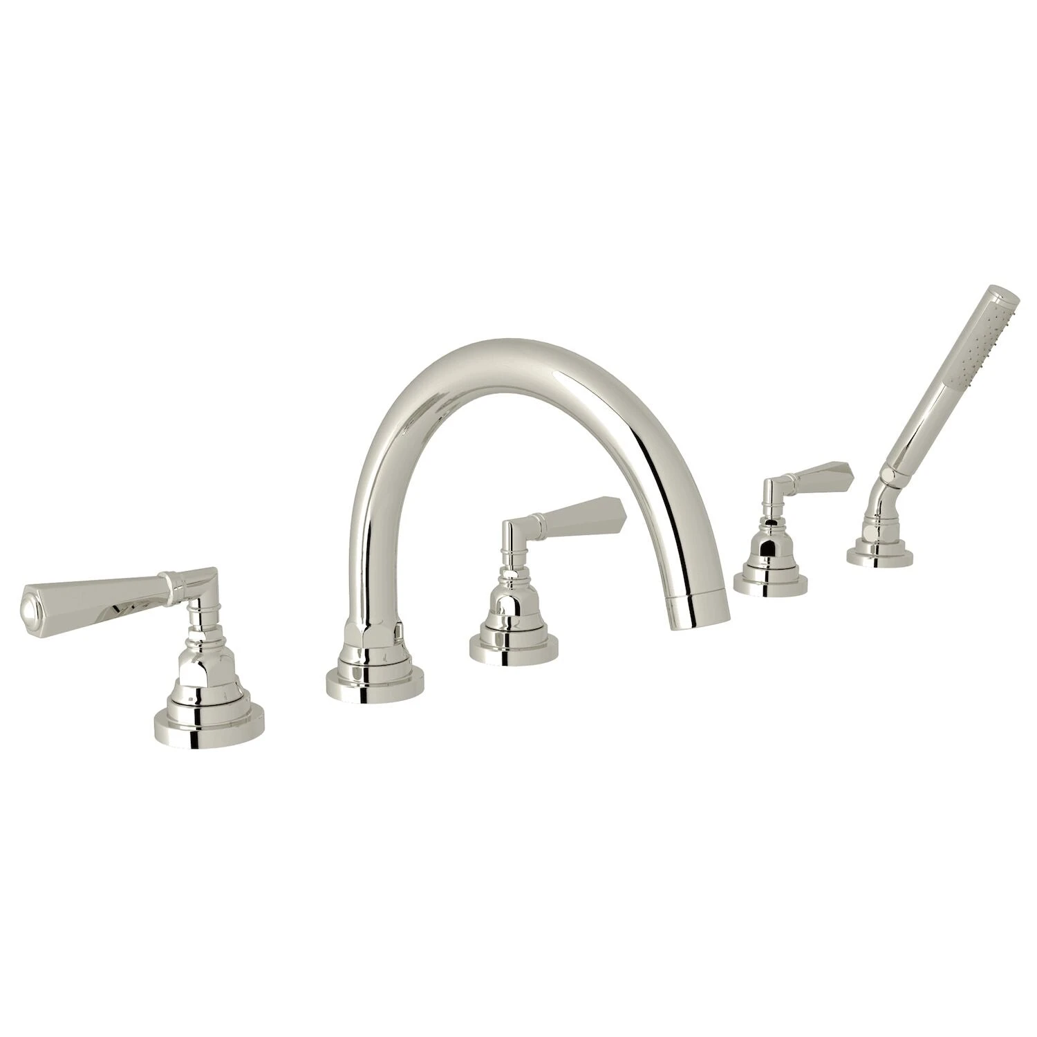 SAN GIOVANNI 5-HOLE DECK MOUNT TUB FILLER (LEVER HANDLE) 2 SAN GIOVANNI 5-HOLE DECK MOUNT TUB FILLER (LEVER HANDLE) - Image 2