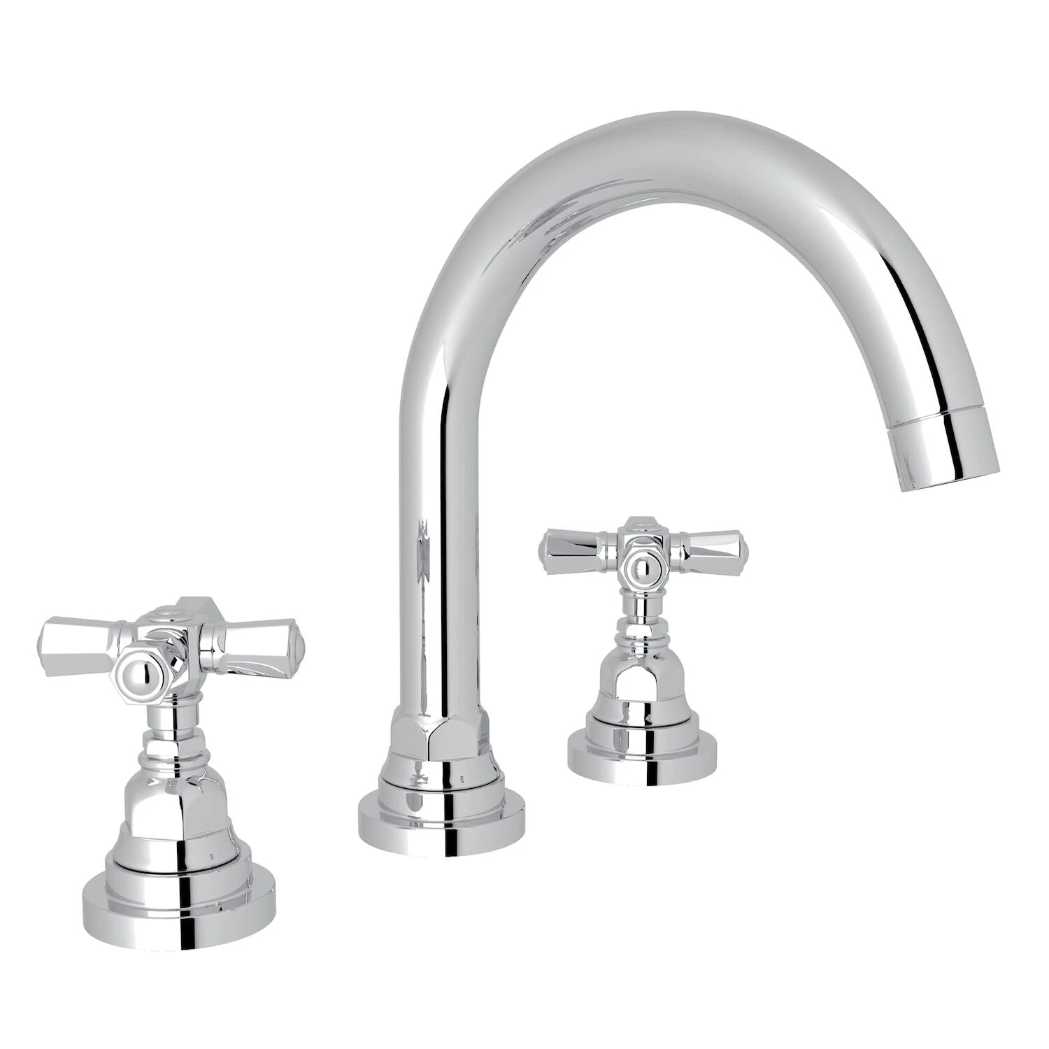 SAN GIOVANNI WIDESPREAD LAVATORY FAUCET WITH C-SPOUT (CROSS HANDLE) 1 SAN GIOVANNI WIDESPREAD LAVATORY FAUCET WITH C-SPOUT (CROSS HANDLE)