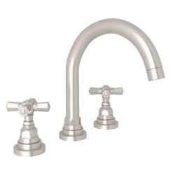SAN GIOVANNI WIDESPREAD LAVATORY FAUCET WITH C-SPOUT (CROSS HANDLE) 6 SAN GIOVANNI WIDESPREAD LAVATORY FAUCET WITH C-SPOUT (CROSS HANDLE) -Robinson Sale Store ROHLA2328XMSTN 2 oqcgew57dgx9r67tkcix