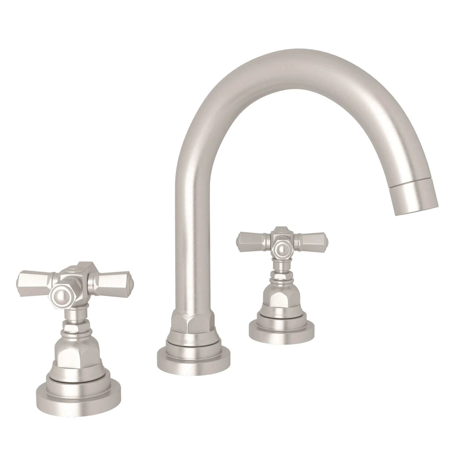 SAN GIOVANNI WIDESPREAD LAVATORY FAUCET WITH C-SPOUT (CROSS HANDLE) 3 SAN GIOVANNI WIDESPREAD LAVATORY FAUCET WITH C-SPOUT (CROSS HANDLE) - Image 3