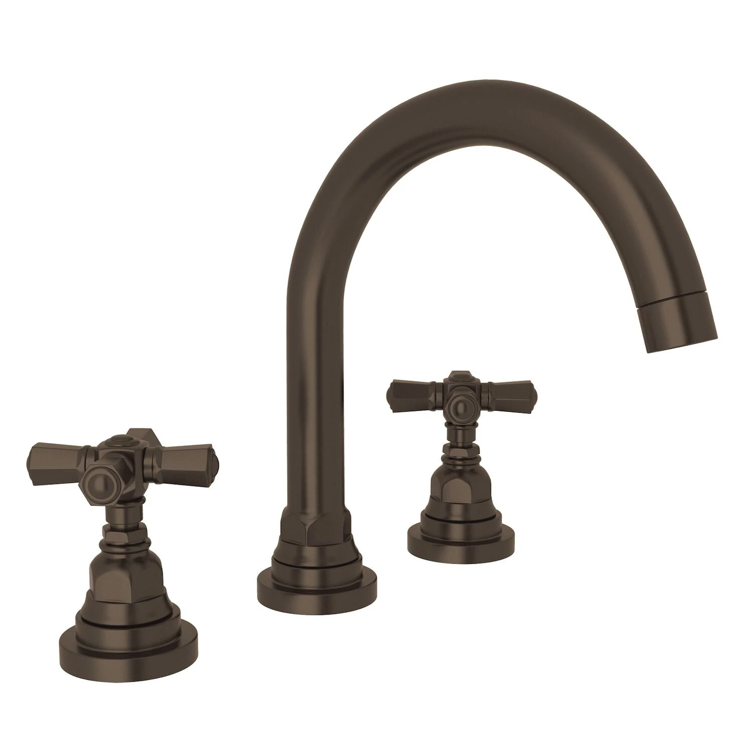 SAN GIOVANNI WIDESPREAD LAVATORY FAUCET WITH C-SPOUT (CROSS HANDLE) 4 SAN GIOVANNI WIDESPREAD LAVATORY FAUCET WITH C-SPOUT (CROSS HANDLE) - Image 4