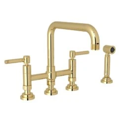 CAMPO BRIDGE KITCHEN FAUCET WITH SIDE SPRAY (LEVER HANDLE)