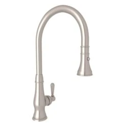 PATRIZIA PULL-DOWN BAR/FOOD PREP KITCHEN FAUCET (LEVER HANDLE) 13 PATRIZIA PULL-DOWN BAR/FOOD PREP KITCHEN FAUCET (LEVER HANDLE) -Robinson Sale Store ROHLA3420SLMSTN 2 mzzy6ifvd5shunztrccn
