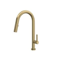 TENERIFE PULL-DOWN KITCHEN FAUCET WITH C-SPOUT (LEVER HANDLE)