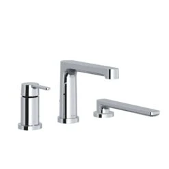 NIBI 3-HOLE DECK MOUNT TUB FILLER TRIM