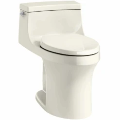 SAN SOUCI COMFORT HEIGHT ONE-PIECE COMPACT ELONGATED TOILET -Robinson Sale Store SANSOUCCIELONGATEDBISCUIT
