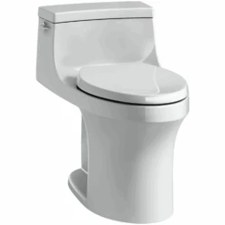 SAN SOUCI COMFORT HEIGHT ONE-PIECE COMPACT ELONGATED TOILET -Robinson Sale Store SANSOUCCIELONGATEDICEGREY
