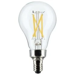 2-PACK LED BULBS 5.5 WATT A15 CANDELABRA BASE 2700K