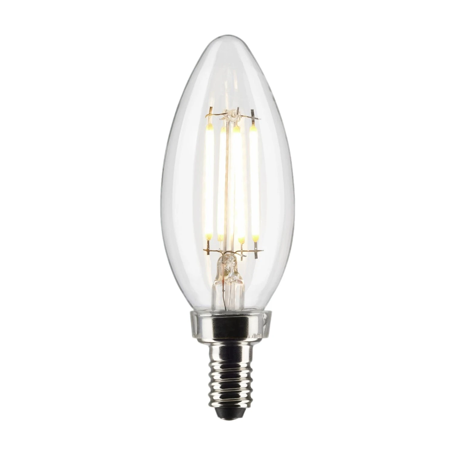 LED BULB 4 WATT B11 CANDELABRA BASE 3000K 120V 2 LED BULB 4 WATT B11 CANDELABRA BASE 3000K 120V - Image 2
