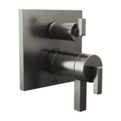 FRANK LLOYD WRIGHT 3-FUNCTION INTEGRATERD THERMOSTATIX DIVERTER TRIM - LESS HANDLES