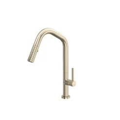 TENERIFE PULL-DOWN KITCHEN FAUCET WITH U-SPOUT (LEVER HANDLE) 9 TENERIFE PULL-DOWN KITCHEN FAUCET WITH U-SPOUT (LEVER HANDLE) -Robinson Sale Store TE56D1LMSTN