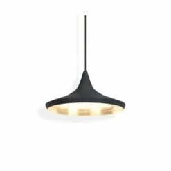 Tom Dixon BEAT WIDE LED PENDANT -Robinson Sale Store TomDixonBLS01 PUSM3 bls01 peum beat wide pendant black main 2