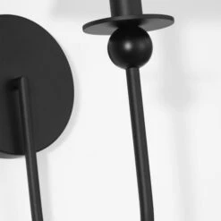 ELSAY WALL SCONCE 26 ELSAY WALL SCONCE -Robinson Sale Store VCSD DJS DJW1111MBK D1