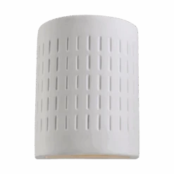 PAINTABLE CERAMIC OUTDOOR WALL LANTERN