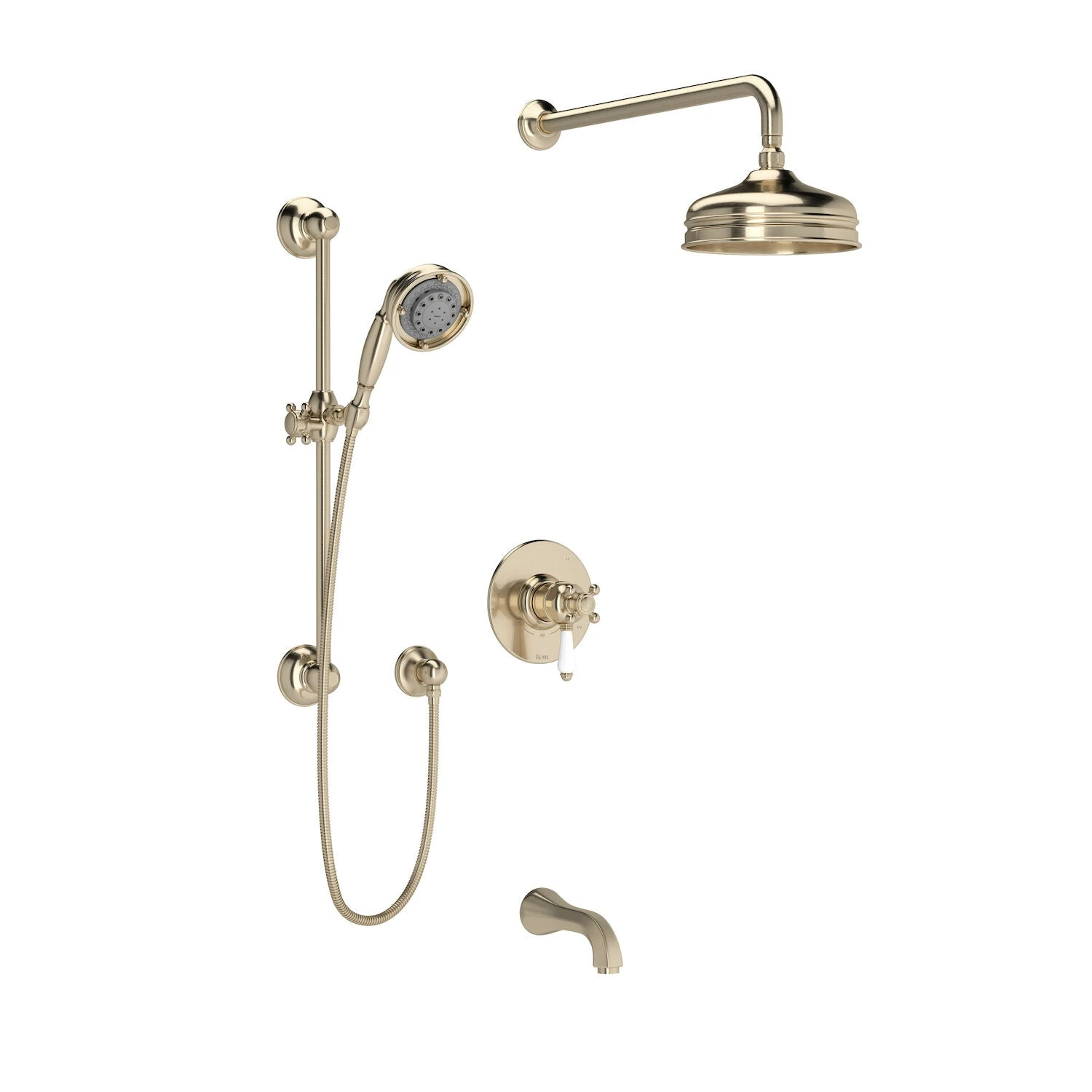 VIAGGIO 1/2" THERMOSTATIC & PRESSURE BALANCE 3 FUNCTION SYSTEM WITH INTEGRATED VOLUME CONTROL (PORCELAIN LEVER) 1 VIAGGIO 1/2" THERMOSTATIC & PRESSURE BALANCE 3 FUNCTION SYSTEM WITH INTEGRATED VOLUME CONTROL (PORCELAIN LEVER)